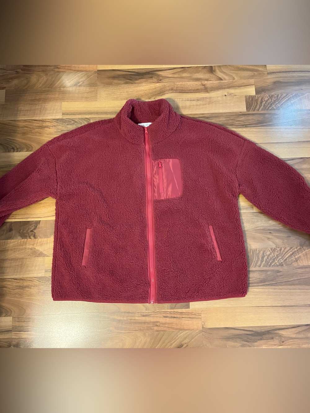 Ricki's Bright Red Full-Zip Performance Jacket - Picture 3 of 3
